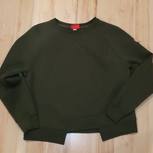 Dark green sweatshirt